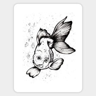 Third-Eyed Goldfish Sticker
